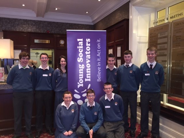Desmond College Students at the Young Social Innovators Competition January 2015