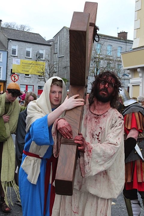 Desmond College's The Way of the Cross Newcastle West Good Friday April 2015