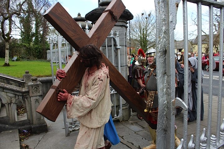 The Way of the Cross Good Friday 2015 Around Newcastle West Co. Limerick